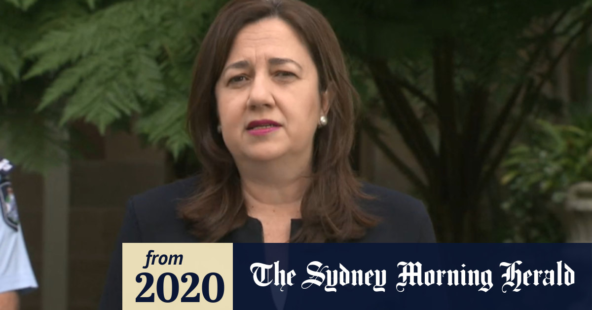 Video Coronavirus Queensland border bust